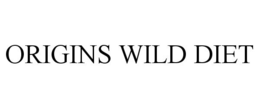 ORIGINS WILD DIET trademark