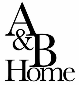 A & B HOME trademark
