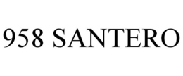 958 SANTERO trademark