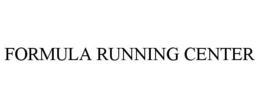 FORMULA RUNNING CENTER trademark