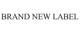 BRAND NEW LABEL trademark
