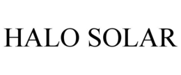 HALO SOLAR trademark