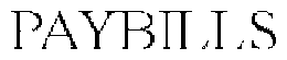 PAYBILLS trademark