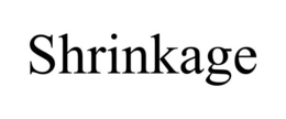 SHRINKAGE trademark