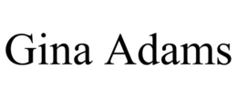 GINA ADAMS trademark