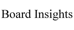 BOARD INSIGHTS trademark