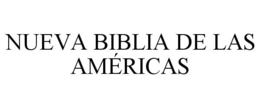 NUEVA BIBLIA DE LAS AMÉRICAS trademark