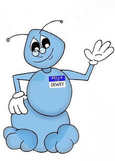 HELLO I'M DEWEY trademark