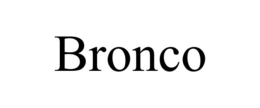 BRONCO trademark