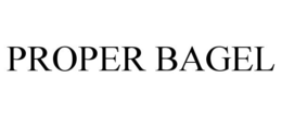 PROPER BAGEL trademark