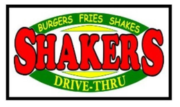 SHAKERS, DRIVE-THRU, BURGERS, FRIES, SHAKES trademark