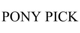 PONY PICK trademark