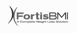 FORTISBMI A COMPLETE WEIGHT LOSS SOLUTION trademark