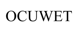 OCUWET trademark