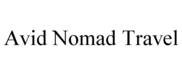 AVID NOMAD TRAVEL trademark