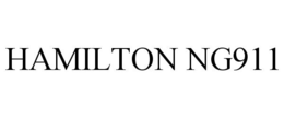 HAMILTON NG911 trademark