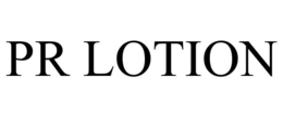 PR LOTION trademark