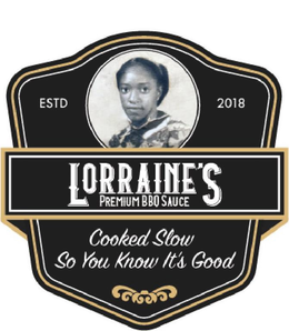 LORRAINE'S PREMIUM BBQ SAUCE COOKED SLOW SO YOU KNOW ITS GOOD ESTD 2018 trademark