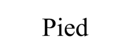 PIED trademark