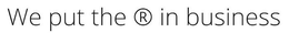 WE PUT THE R IN BUSINESS trademark