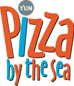 YUM PIZZA BY THE SEA trademark