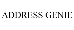 ADDRESS GENIE trademark