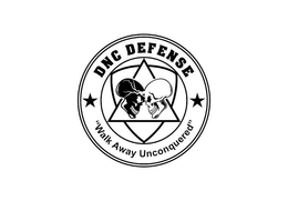 DNC DEFENSE "WALK AWAY UNCONQUERED" trademark