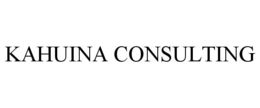 KAHUINA CONSULTING trademark