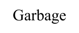 GARBAGE trademark
