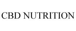 CBD NUTRITION trademark