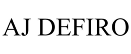 AJ DEFIRO trademark