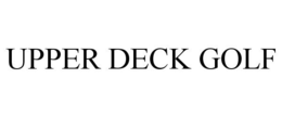UPPER DECK GOLF trademark