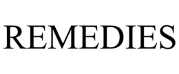 REMEDIES trademark