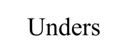 UNDERS trademark