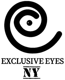 EXCLUSIVE EYES NY trademark