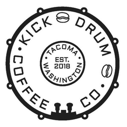 ·KICK DRUM COFFEE CO · TACOMA WASHINGTON EST. 2018 trademark