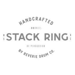 HANDCRAFTED - MMXVIII - WS STACK RING NC RE:PERCUSSION BY REVERIE DRUM CO. trademark