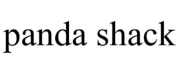 PANDA SHACK trademark