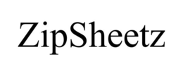ZIPSHEETZ trademark