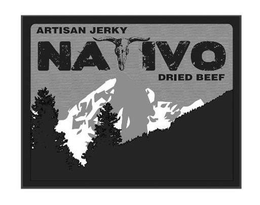 ARTISAN JERKY NATIVO DRIED BEEF trademark