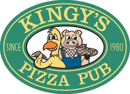 KINGY'S PIZZA PUB SINCE 1980 trademark