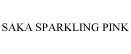 SAKA SPARKLING PINK trademark