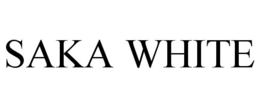 SAKA WHITE trademark