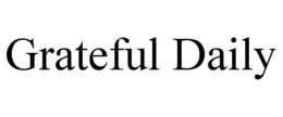 GRATEFUL DAILY trademark