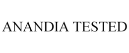 ANANDIA TESTED trademark