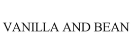 VANILLA AND BEAN trademark