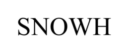 SNOWH trademark