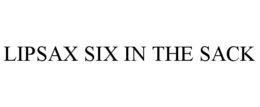LIPSAX SIX IN THE SACK trademark