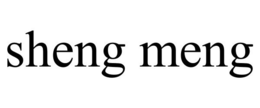 SHENG MENG trademark