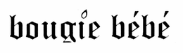BOUGIE BÉBÉ trademark